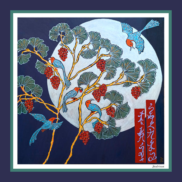 Moon Birds - 60cm viscose