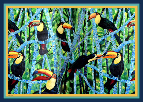 Panneau Ramphastos Fantasia