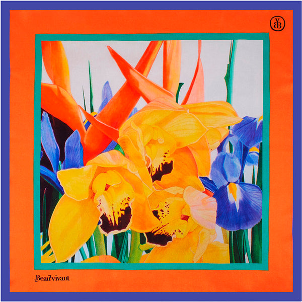 Iris et Orchidées - 45cm