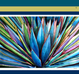 Panneau Agave Blue Glow